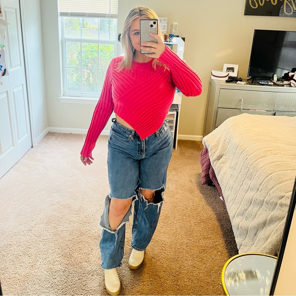 Lelis pink sweater - Picture 3 of 11